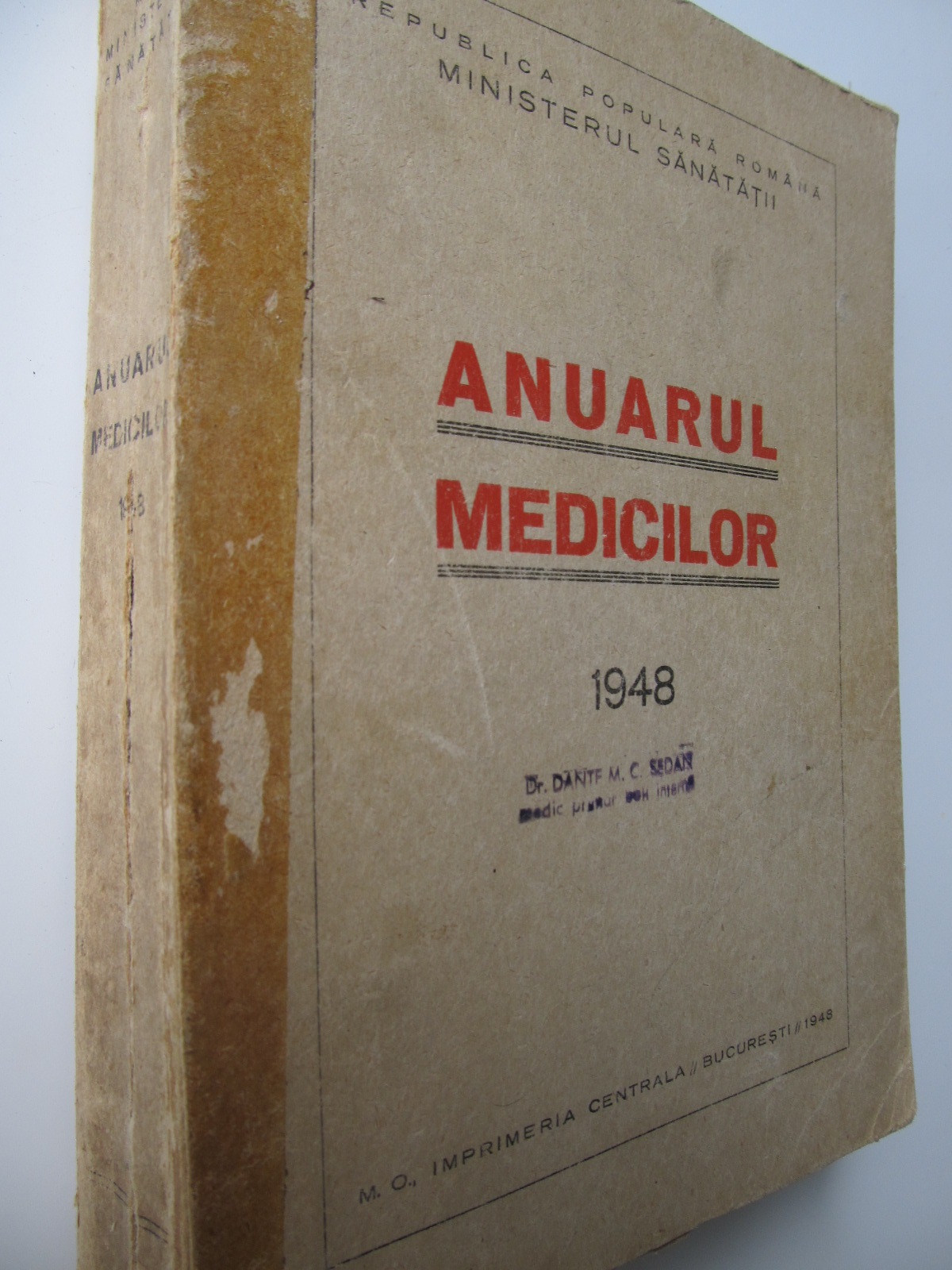 Anuarul medicilor - cu un index al medicilor primari , 1948 - *** | Detalii carte
