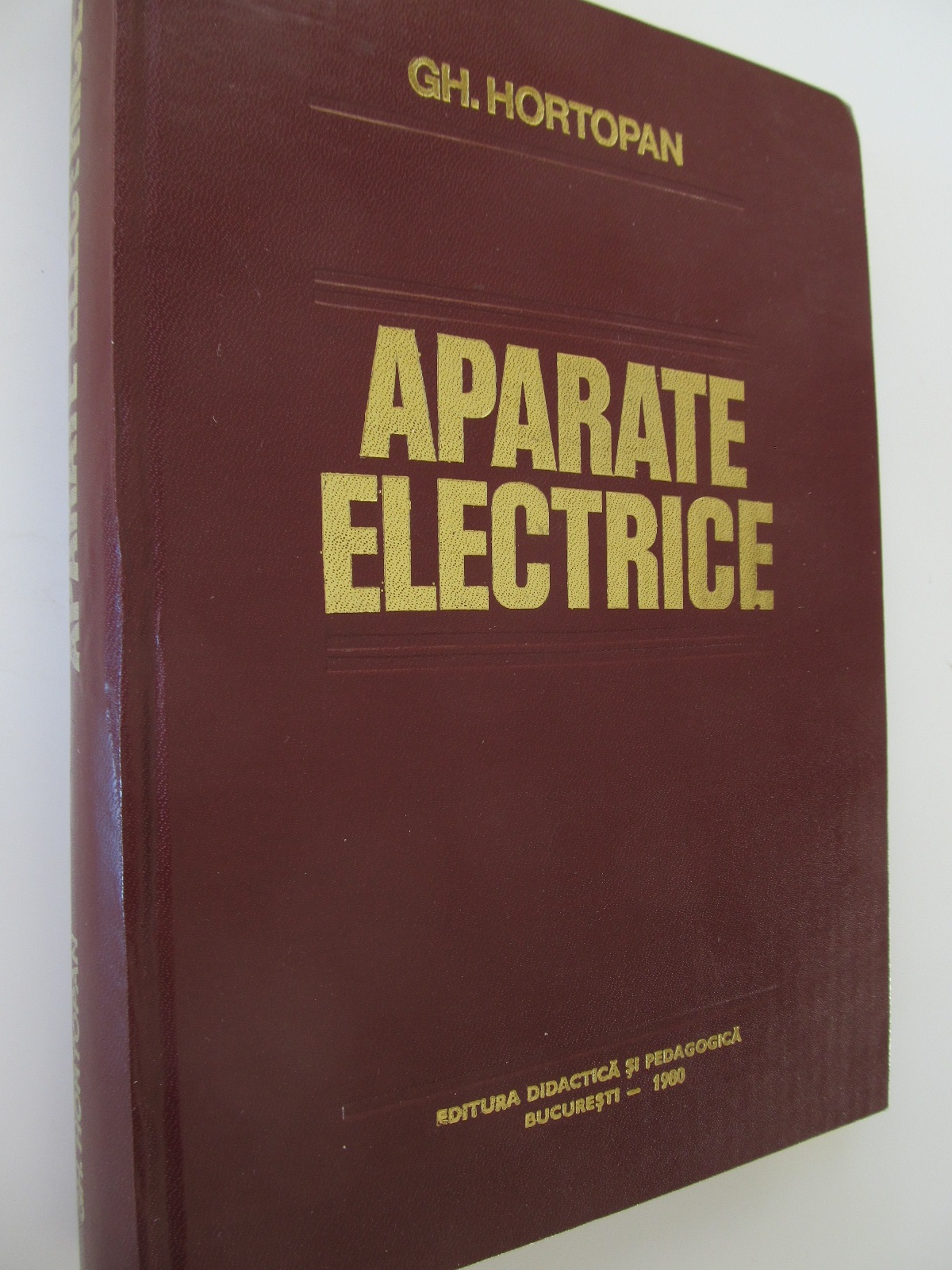 Aparate electrice - Gh. Hortopan | Detalii carte