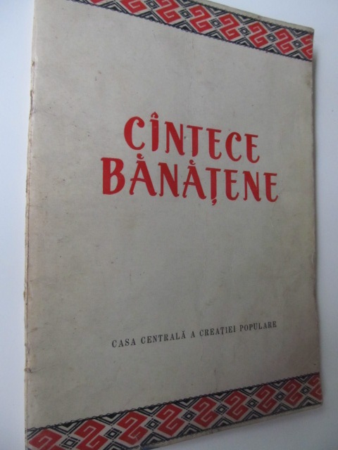 Cantece Banatene (partituri) - *** | Detalii carte
