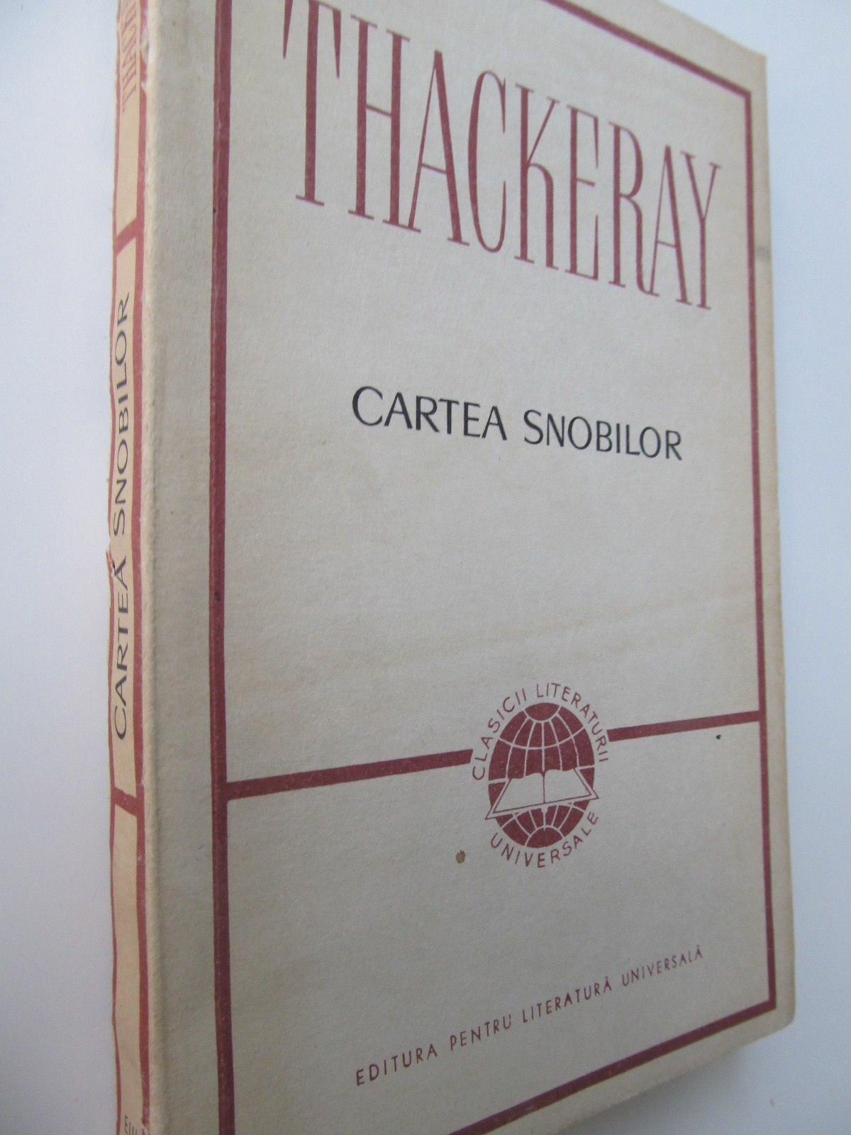 Cartea snobilor - William Makepeace Thackeray | Detalii carte
