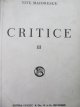 Critice (vol. III) 1866-1907 - Titu Maiorescu | Detalii carte