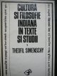 Carte Cultura si filosofie indiana in texte si studii - Theofil Simenschi