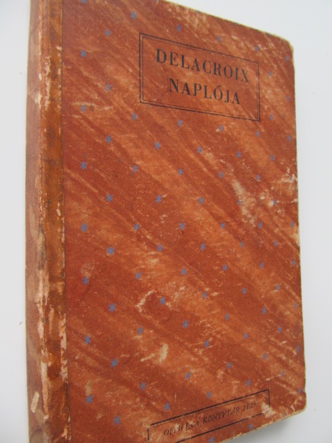 Carte Delacroix naploja - Eugene Delacroix