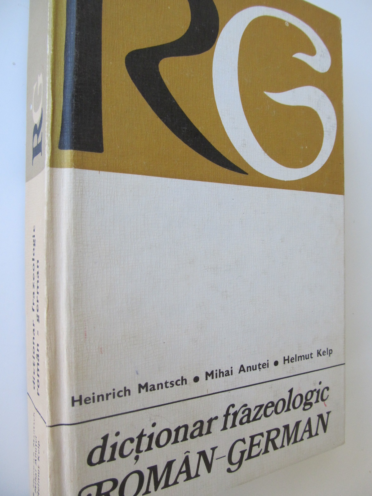 Dictionar frazeologic Roman German - Heinrich Mantsch , ... | Detalii carte