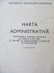 Harta administrativa - Propunerile Comisiei centrale cu privire la organizarea judetelor si municipiilor - 14 ianuarie 1968 - *** | Detalii carte