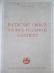 Carte Incercare critica asupra filosofiei kantiene (interbelic) - A. G. Vaida