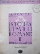 Istoria Limbii Romane II - Limbile balcanice - Al. Rosetti | Detalii carte