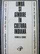 Carte Limba si gandire in cultura indiana (fara supracoperta) - Sergiu Al. George