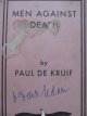 Carte Men against Death - Paul de Kruif