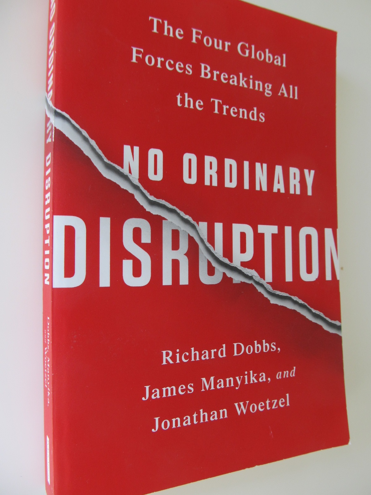 Carte No odinary disruption - Richard Dobbs , James Manyika , ..