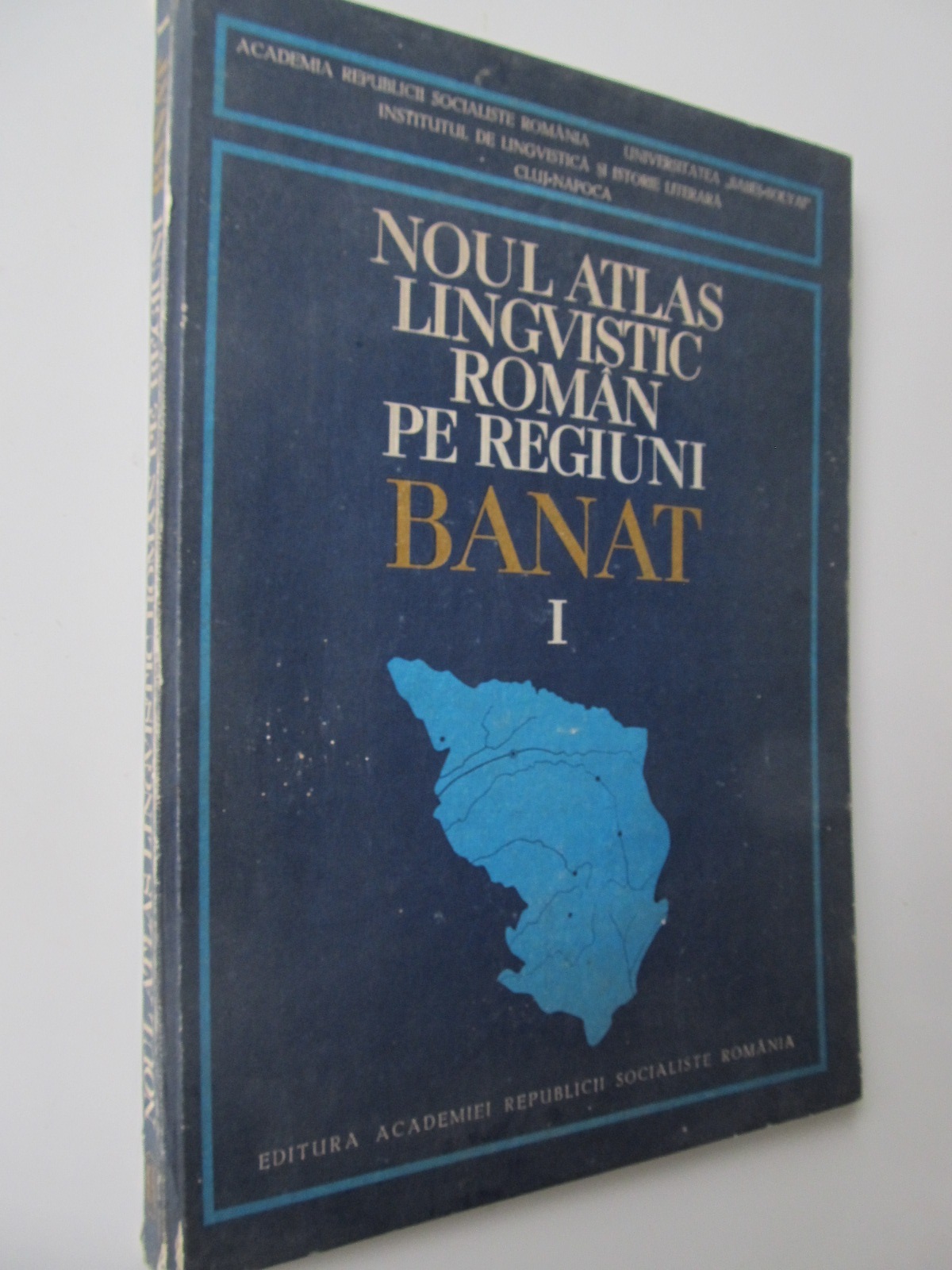 Noul Atlas lingvistic roman pe regiuni Banat I - format foarte mare - Petru Neiescu | Detalii carte