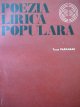 Poezia lirica populara - Tache Papahagi | Detalii carte