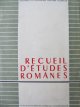Studii de lingvistica romana (Recueil d' etudes romanes publie a IX Congres de linguystique romane a Lisbonne 1959) - *** | Detalii carte