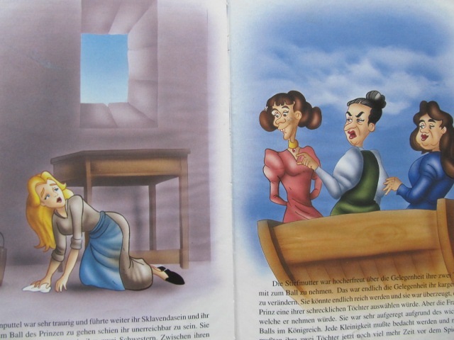 Carte Cinderella (lb. germana) - ***