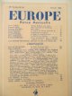 Carte Europe - Revue Mensuelle 27 Annee No 40 Avril 1949 ,  28 Annee No 50 Fevrier 1950 (12 RON / 1 revista) - ***