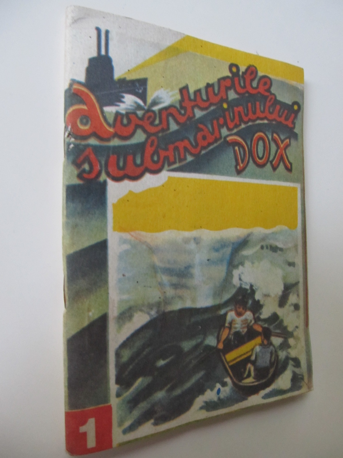 Carte Aventurile submarinului Dox (1) - Grozaviile marilor - ***64