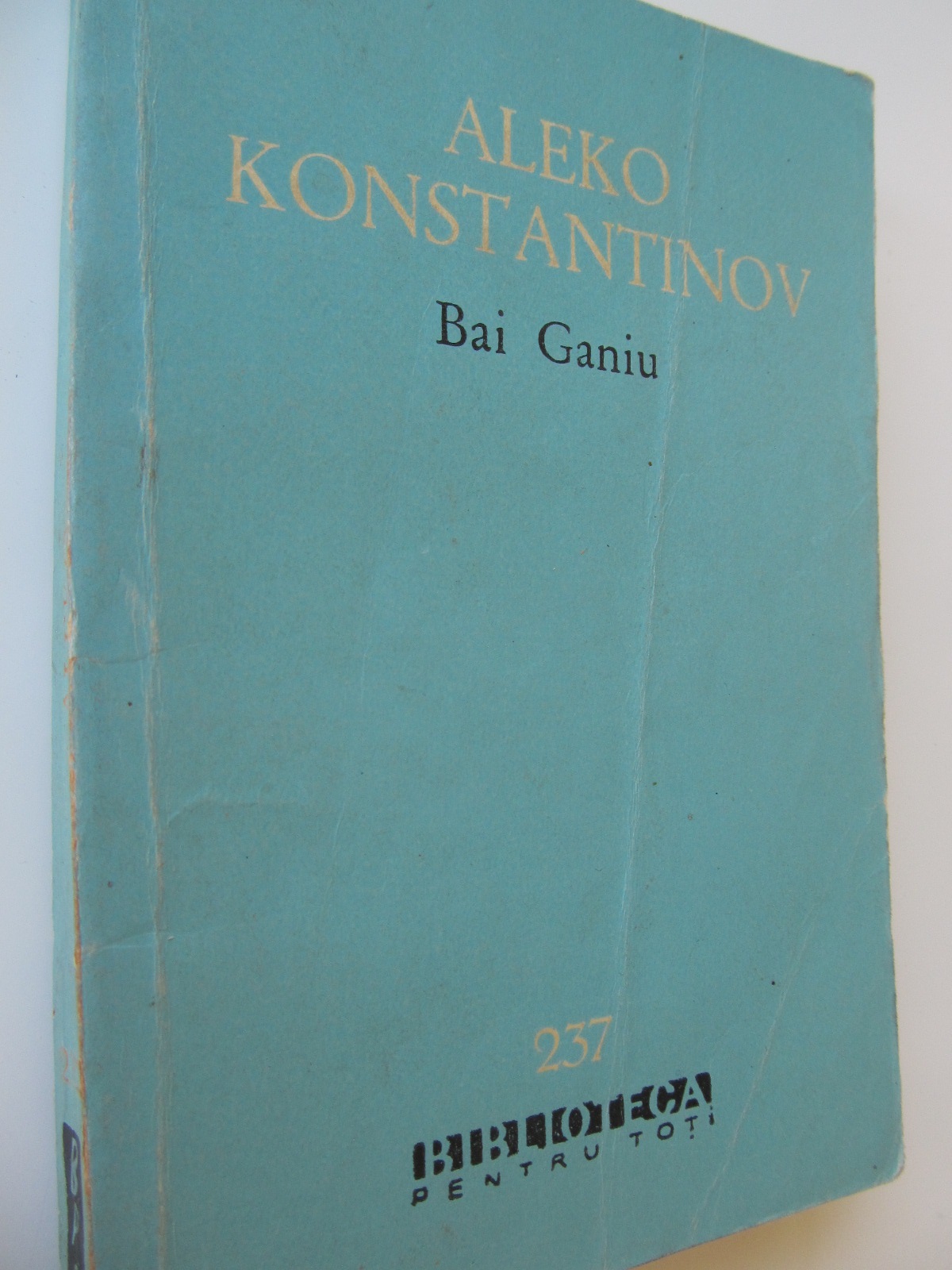 Bai Ganiu - Aleko Konstantinov | Detalii carte