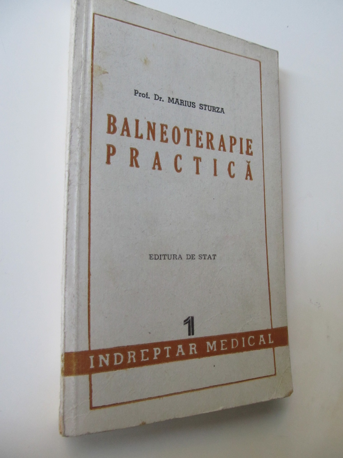Balneoterapie practica - Marius Sturza | Detalii carte