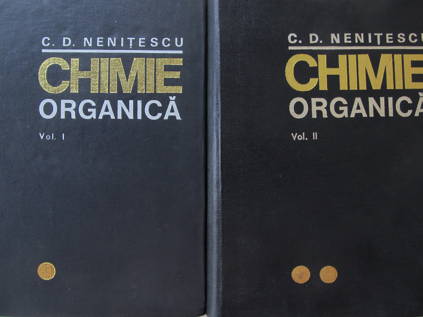 Chimie organica (2 vol.)-ed.VII-1974 - C. D. Nenitescu | Detalii carte