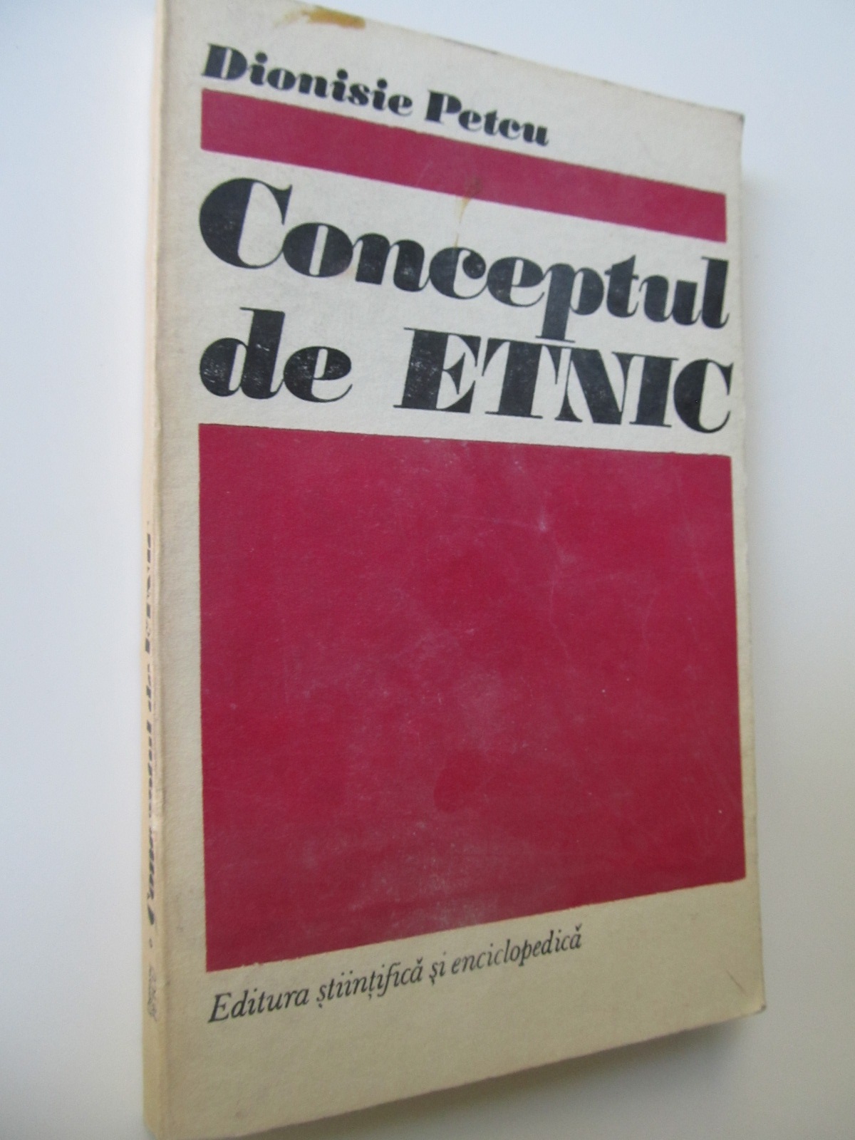 Conceptul de etnic - Dionisie Petcu | Detalii carte