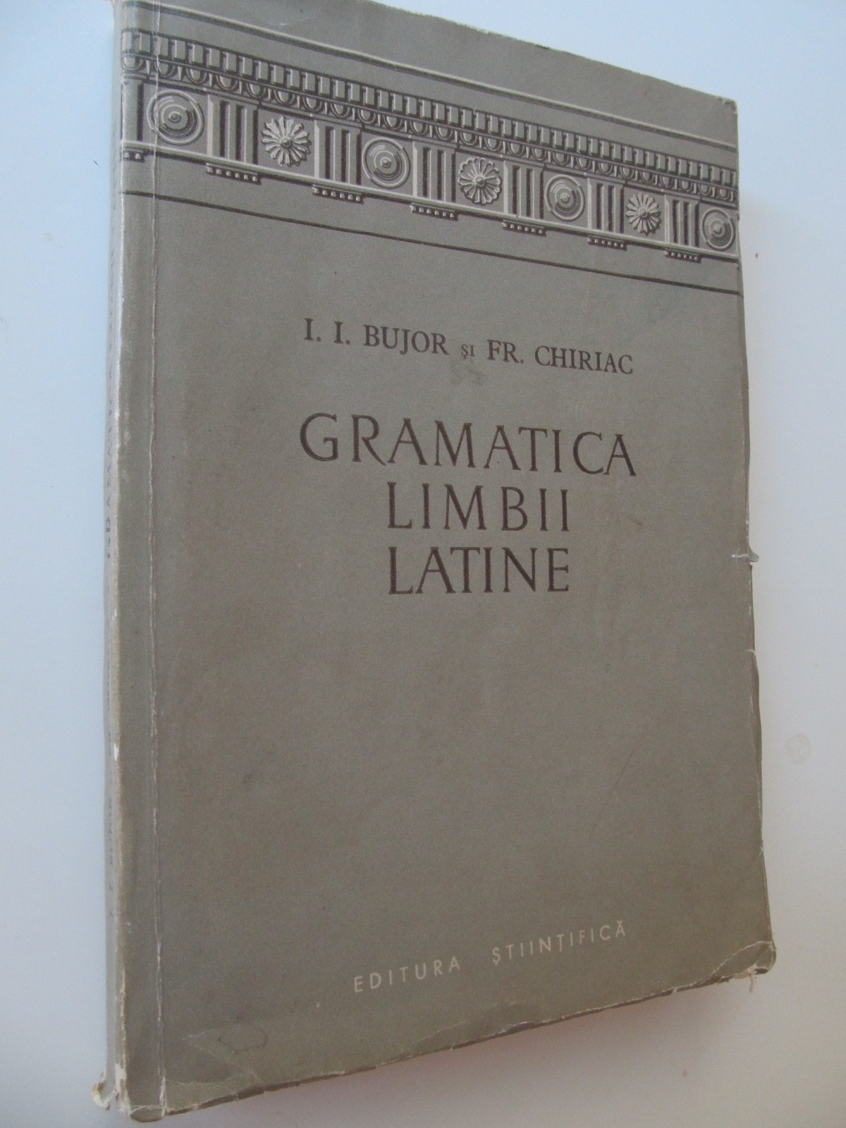 Gramatica limbii latine - I. I. Bujor , Fr. Chiriac | Detalii carte