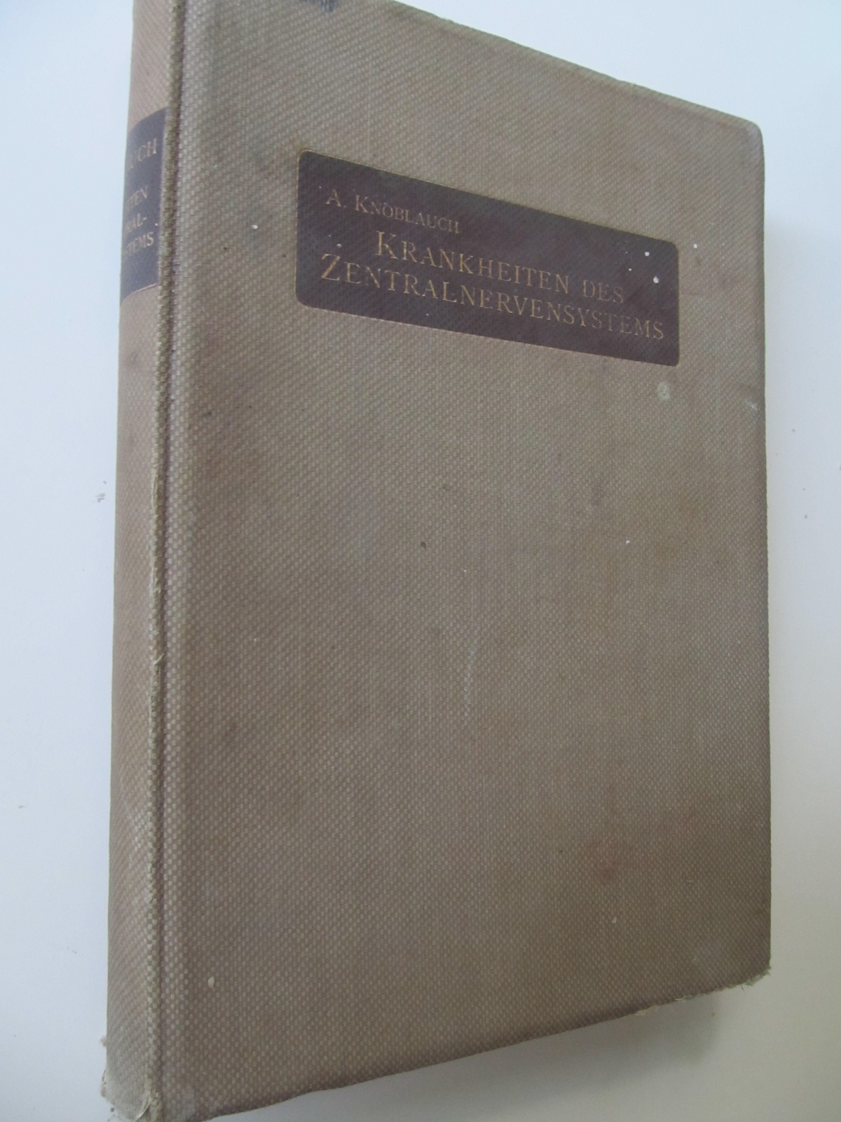 Klinik und Atlas der chronischen Krankheiten des Zentralnervensistems , 1909 - August Knoblauch | Detalii carte