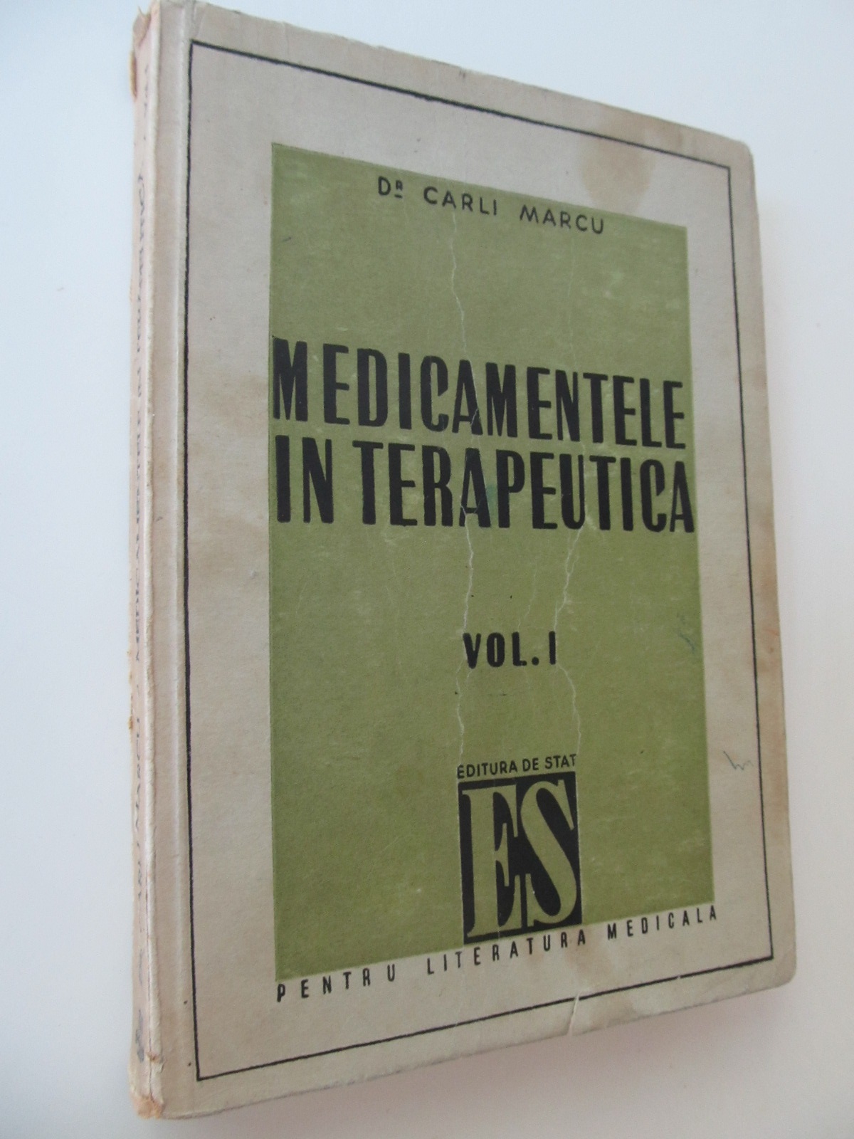Medicamentele in terapeutica (vol. 1) - Carli Marcu | Detalii carte