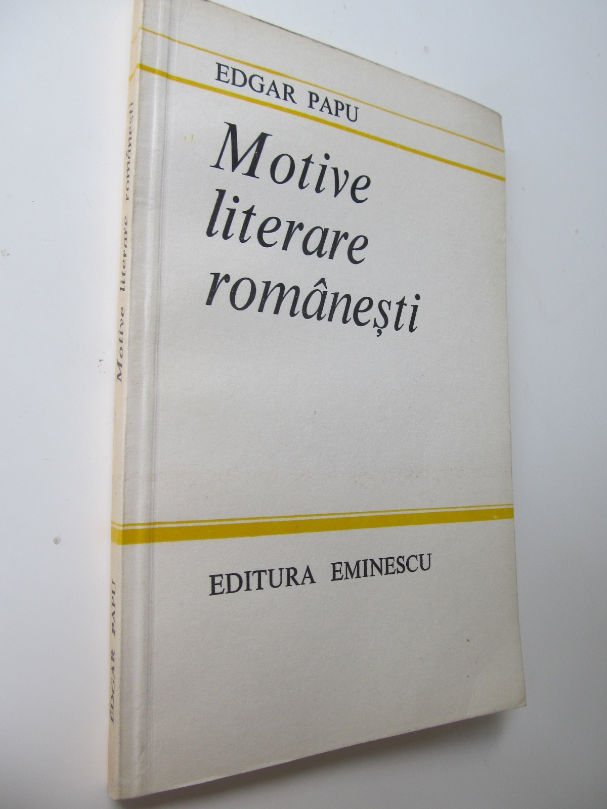 Motive literare romanesti - Edgar Papu | Detalii carte