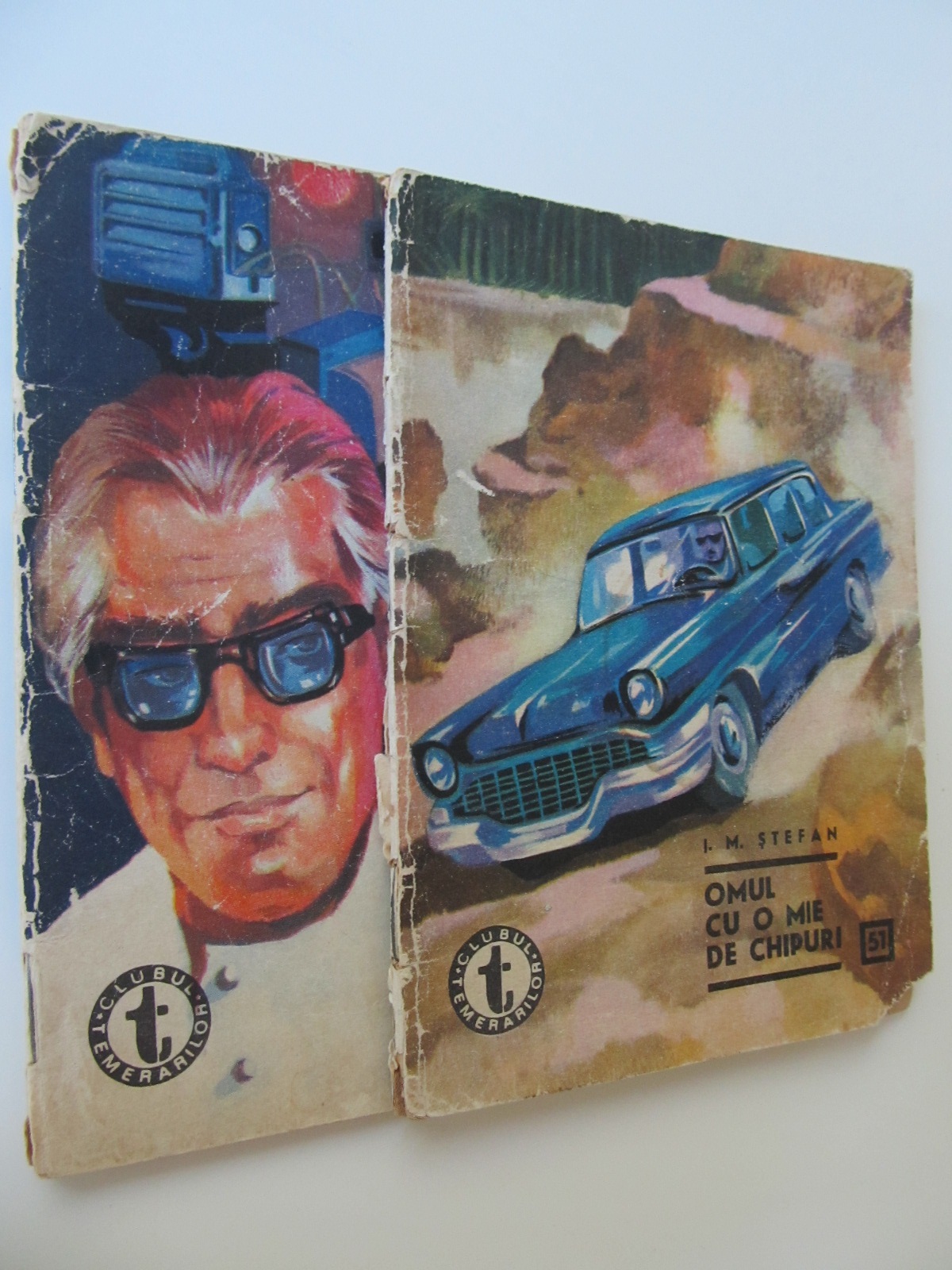 Omul cu o mie de chipuri (50) (51) (2 vol.) - Clubul temerarilor - I. M. Stefan | Detalii carte