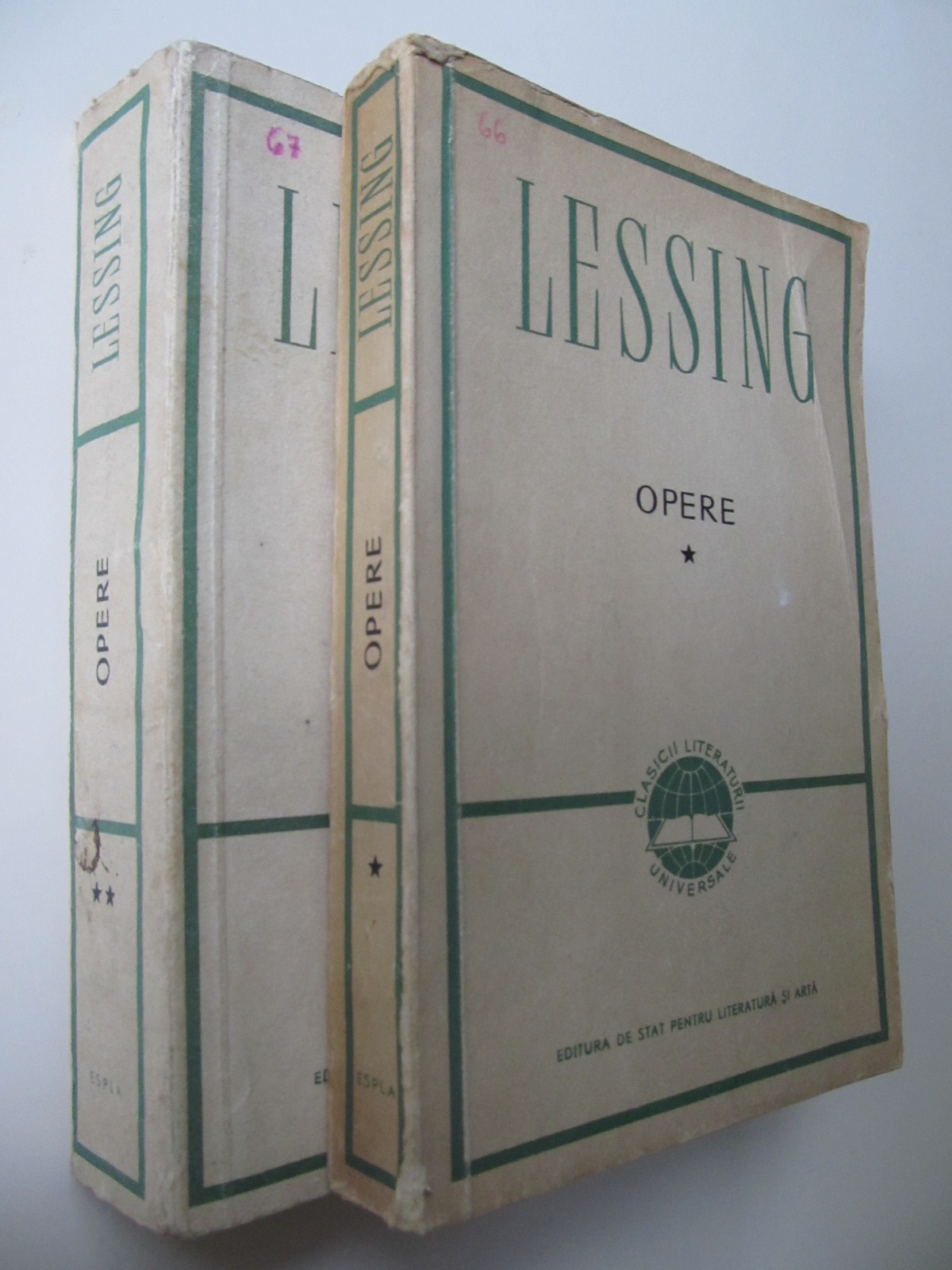 Opere (2 vol.) - G. E. Lessing | Detalii carte