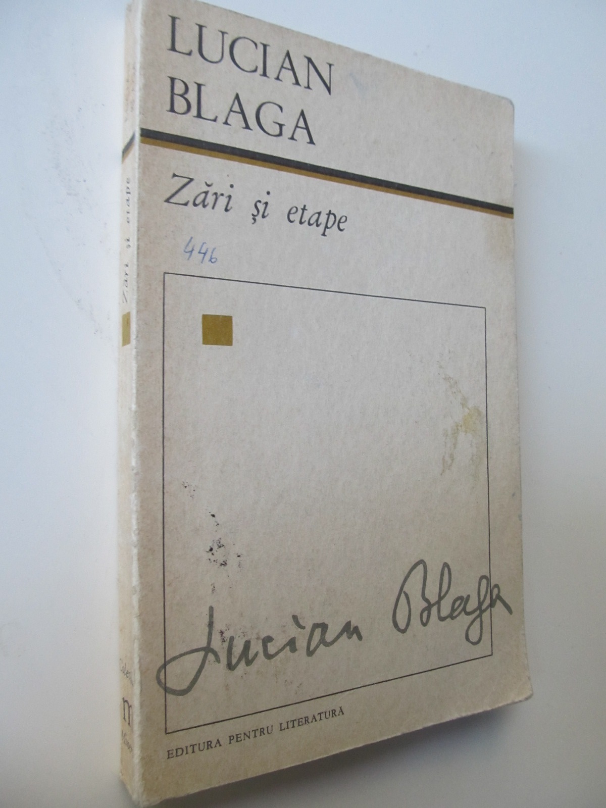 Zari si etape - Lucian Blaga | Detalii carte
