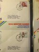 Carte 1984 Olympics - Commemorative folio (FDC Yugoslavia, SUA - Plic prima zi - 4 buc.) - ***