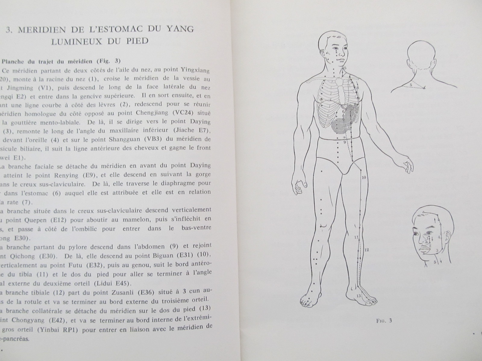 Carte Cahier d' explication pour les planches anatomiques des points d' acupuncture et des 14 meridiens [1] - ***
