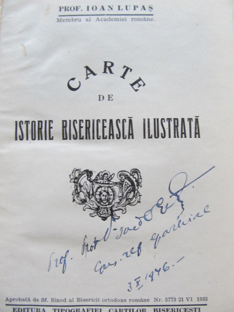Carte Carte de istorie bisericeasca ilustrata (editie princeps) , 1933 - Ioan Lupas