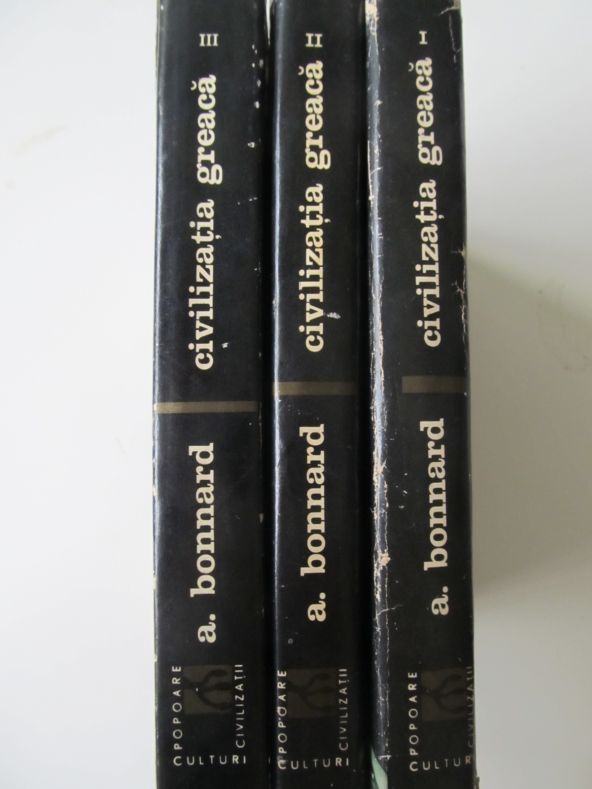 Carte Civilizatia greaca (3 vol.) - A. Bonnard