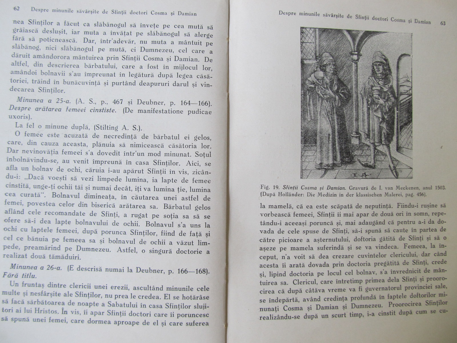 Carte Cosma si Damian - Doctorii fara arginti , 1945 - Nicolae Igna