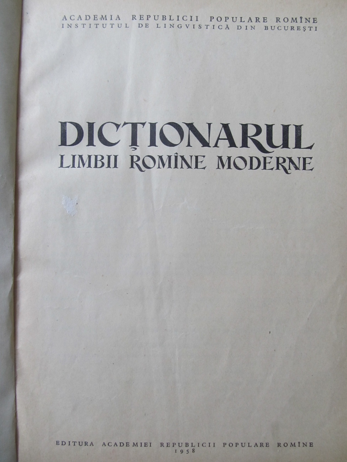 Carte Dictionarul limbii romane moderne - D. Macrea , ...