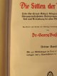 Carte Die Sitten der Volker (4 vol.) (Obiceiurile popoarelor) - Georg Buschan