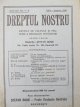 Carte Dreptul nostru - Revista de cultura si profesie a medicilor veterinari  , Anul XV , N0. 6 , No. 7-8 / 1939 , Anul IV , No. 7-8 , No. 10 / 1938 (10 RON/ 1 numar) - ***