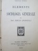 Carte Elemente de sociologie generala -1898-(Elementi di Sociologia  generali) - Emilio Morselli