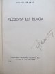 Carte Filosofia lui Blaga - Ovidiu Dramba