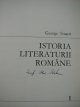 Carte Istoria literaturii romane - George Ivascu