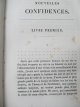 Carte Nouvelles confidences , 1863 (editie princeps antuma) - completa - Lamartine