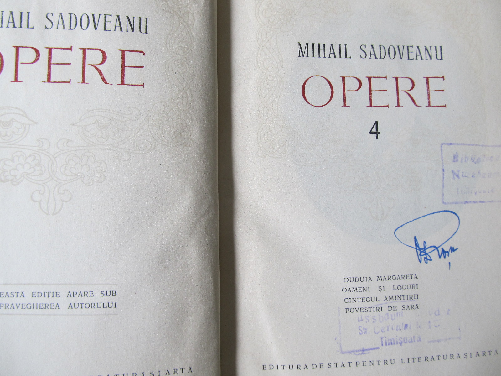 Carte Opere (4) - Mihail Sadoveanu