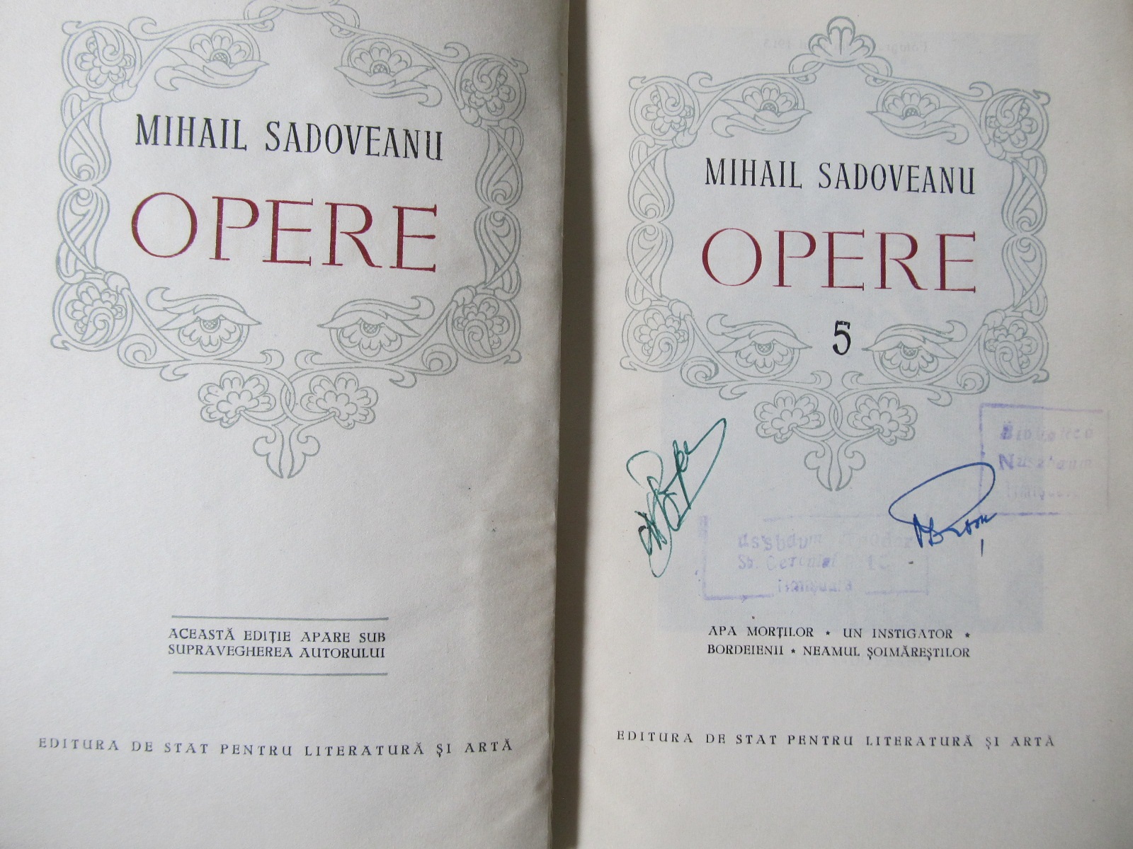 Carte Opere (5) - Mihail Sadoveanu