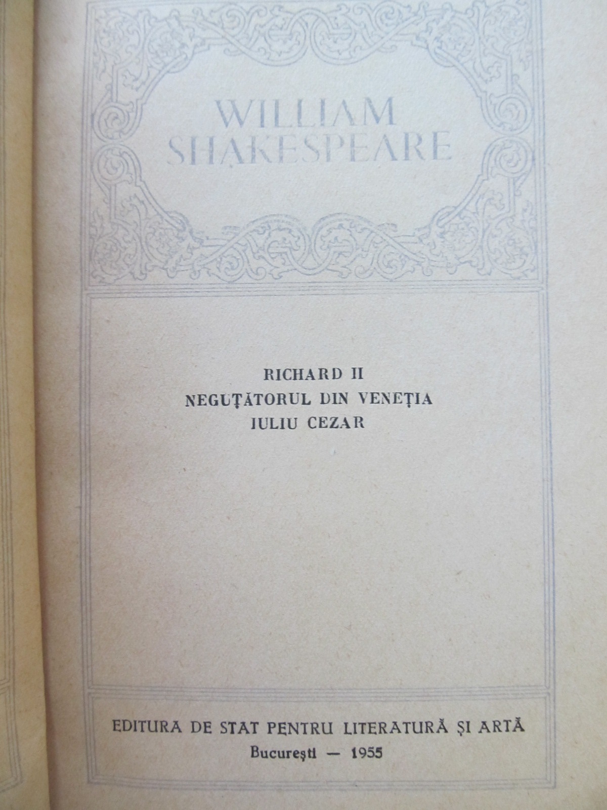 Carte Opere (vol. 2) - William Shakespeare