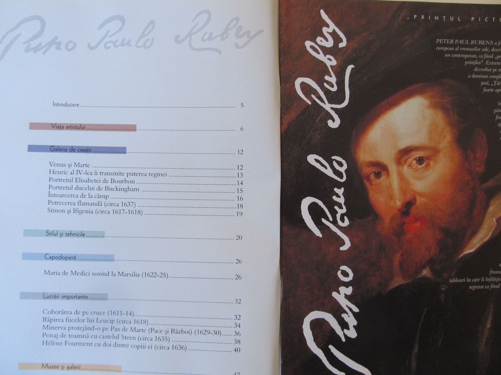 Carte Revista Art Gallery Nr. 11 - Peter Paul Rubens - ***