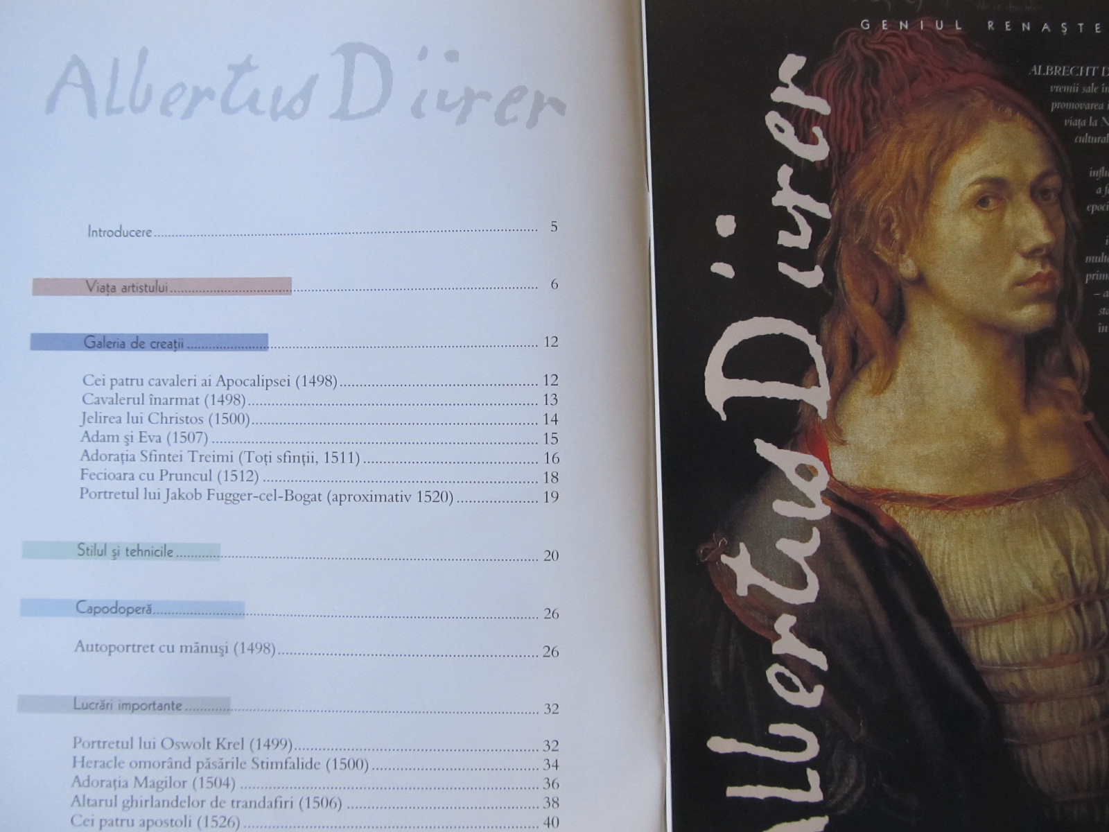Carte Revista Art Gallery Nr. 32 - Albrecht Durer - ***