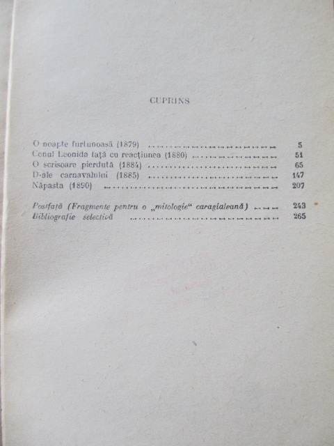 Carte Teatru - I. L. Caragiale