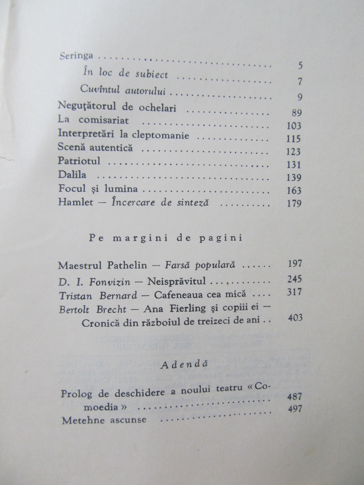 Carte Teatru - Tudor Arghezii